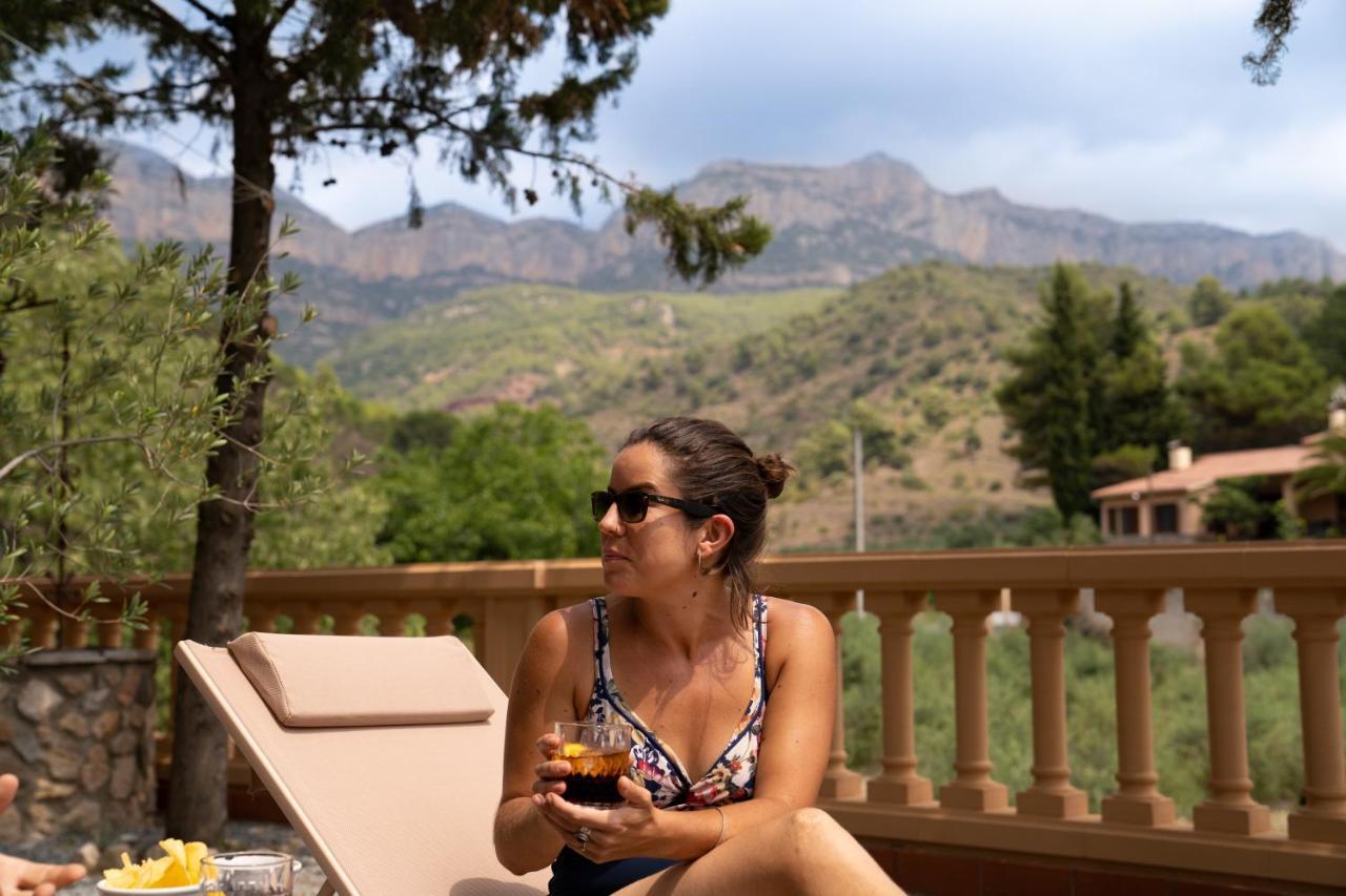 El Xalet Del Priorat Villa Escaladei Exteriör bild
